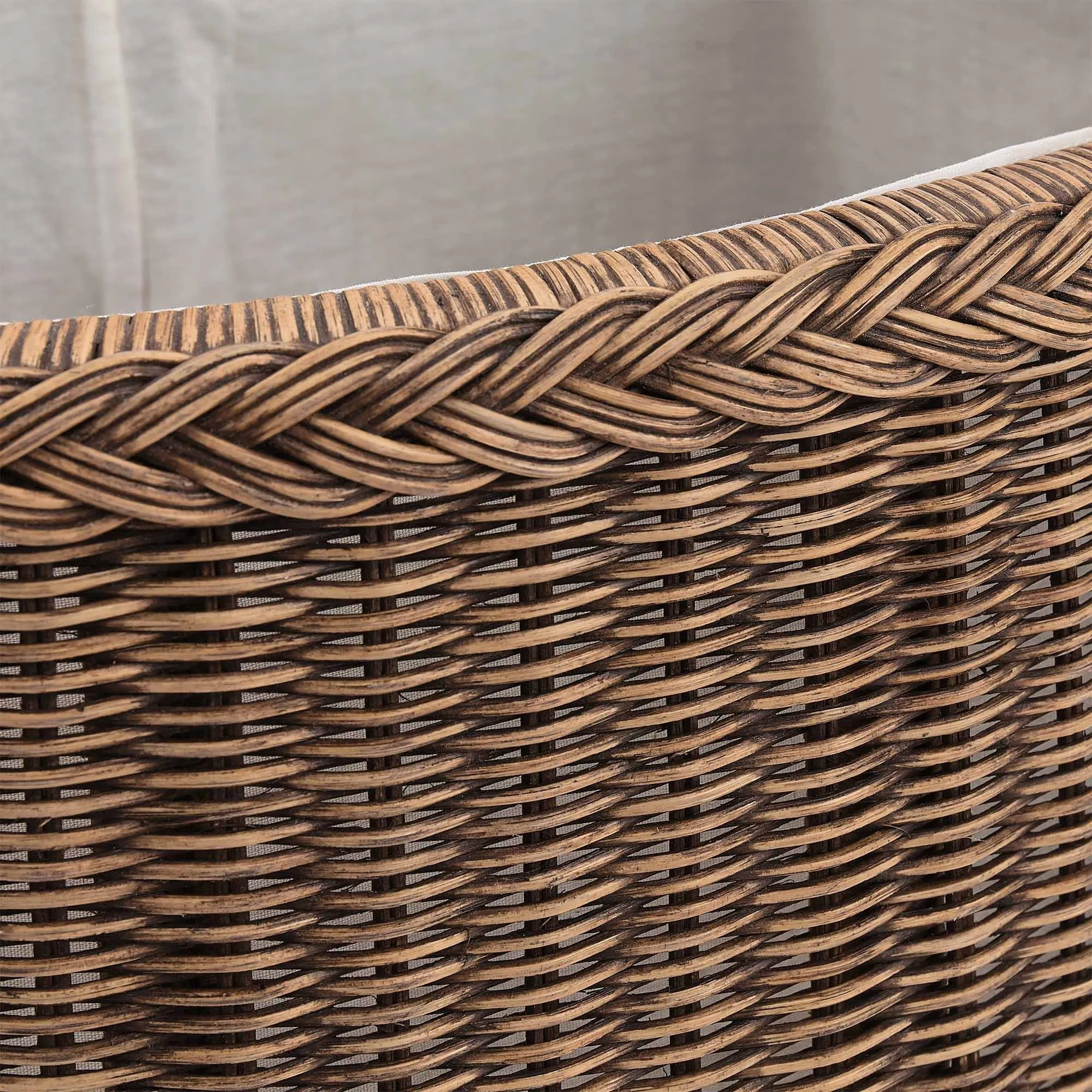 Java Laundry Basket [Dark brown]