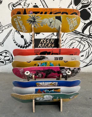 Keen Racks Free Standing Skateboard Rack