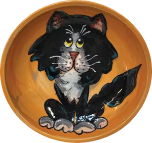 Kitty Cat Dish by Debby Carman