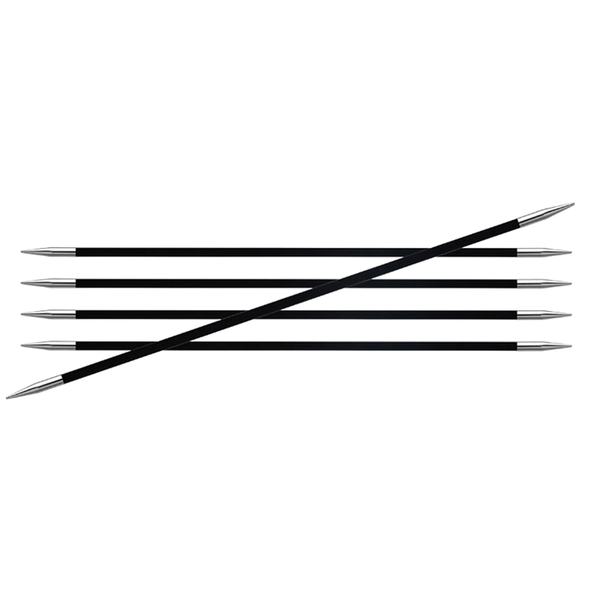 KnitPro Karbonz Double Point Needles - US 00 (1.75mm) - 6"