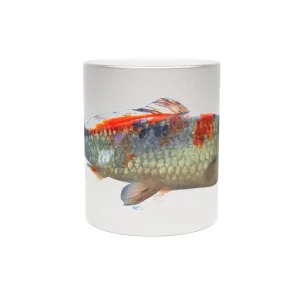 Koi Fish Metallic Mug (Silver / Gold)