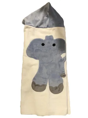 KokoBaby Blue Elephant Towel