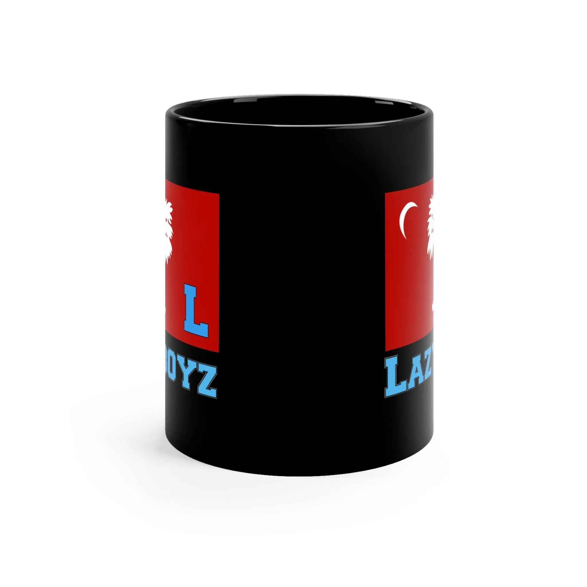 Lima Company Lazyboyz with Big Red Black Coffee Mug, 11oz