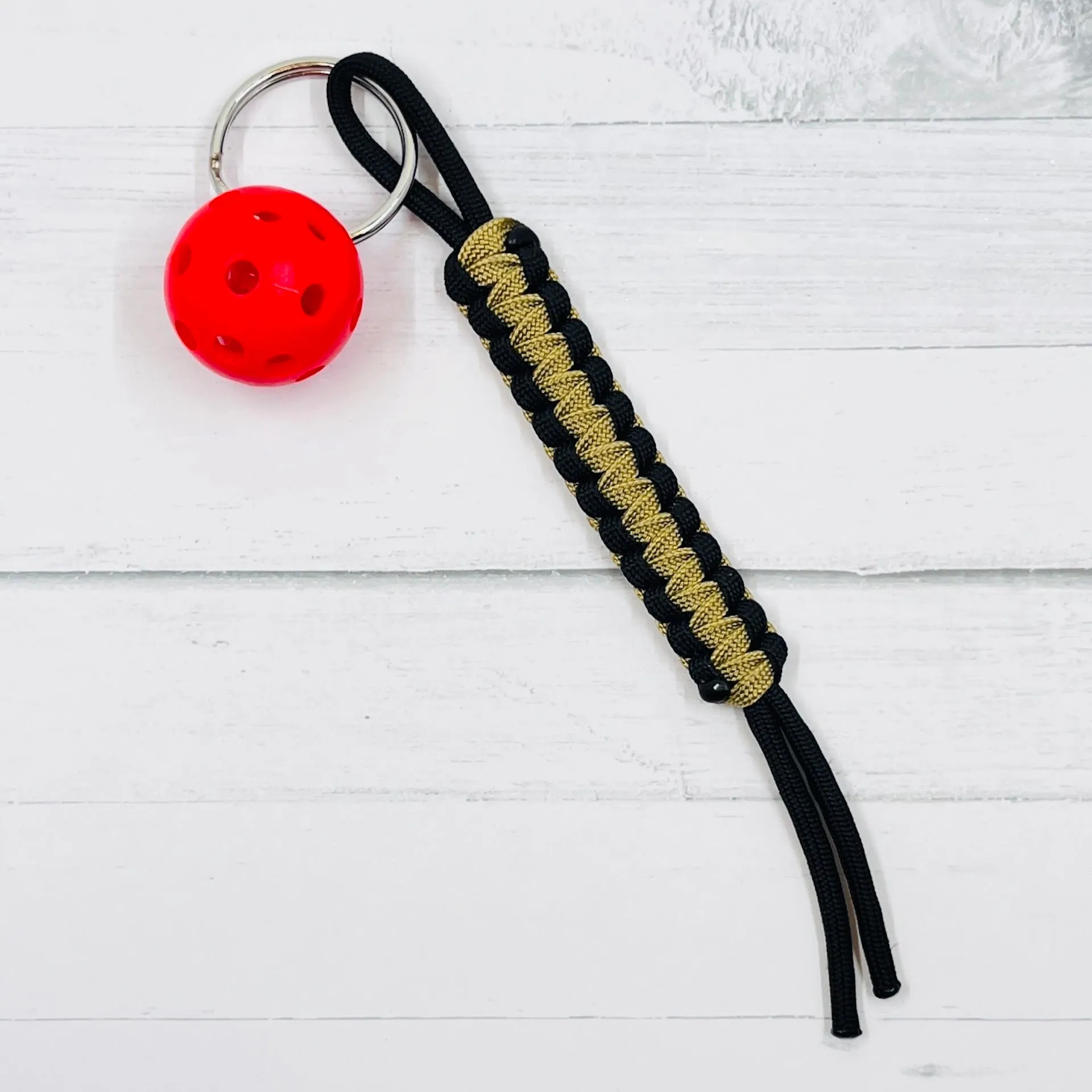 Micro Pickleball Keychain/Zipper Pull (6 Inch) | Pickleball Keychains | Fun Pickleball Gifts