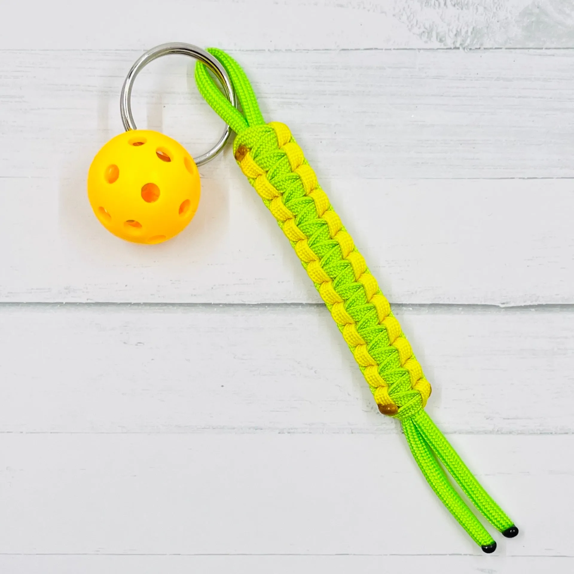 Micro Pickleball Keychain/Zipper Pull (6 Inch) | Pickleball Keychains | Fun Pickleball Gifts