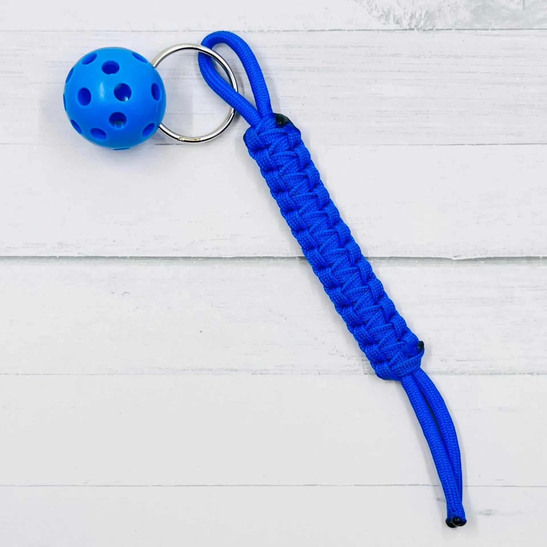 Micro Pickleball Keychain/Zipper Pull (6 Inch) | Pickleball Keychains | Fun Pickleball Gifts