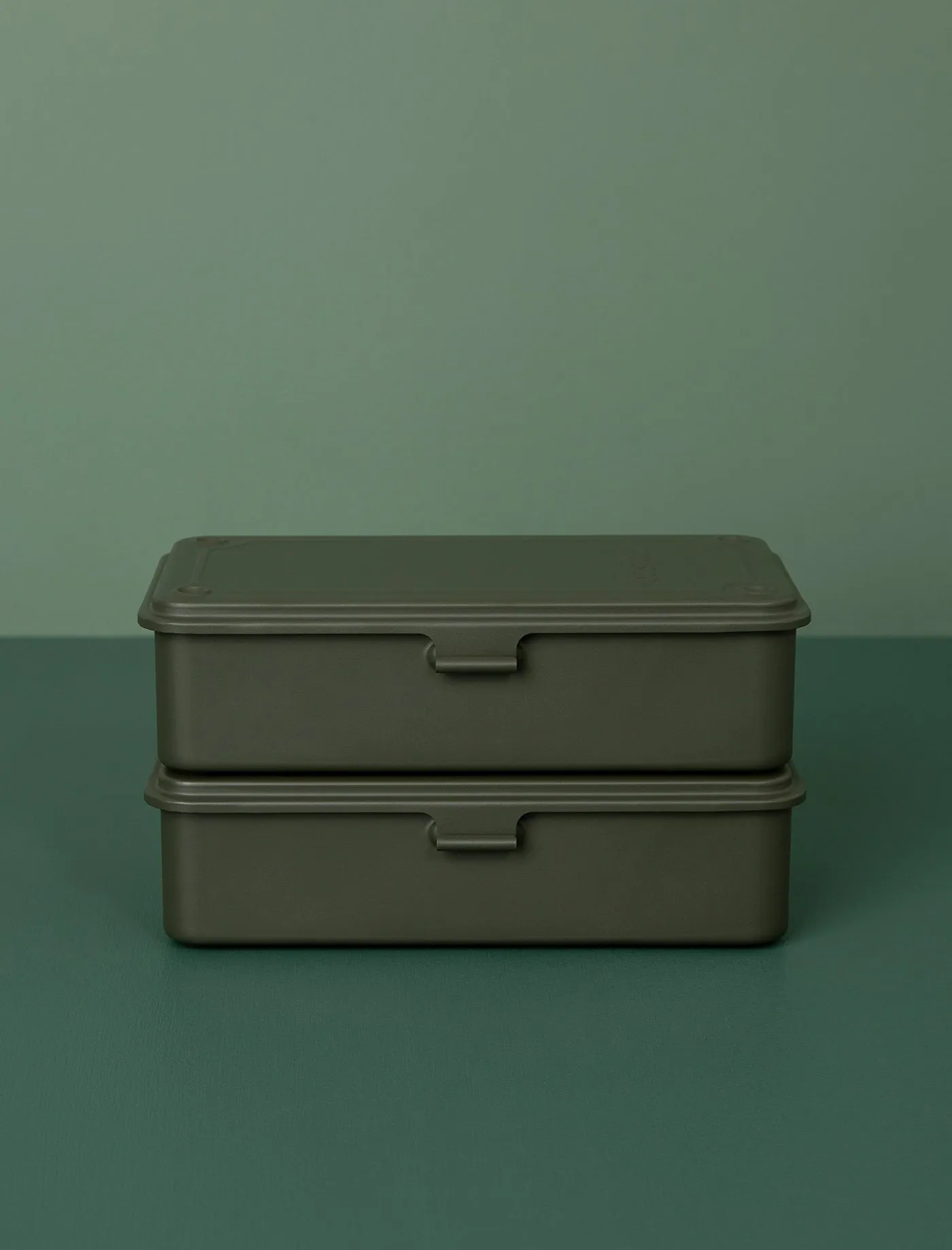 Mini Steel Toolbox // Olive