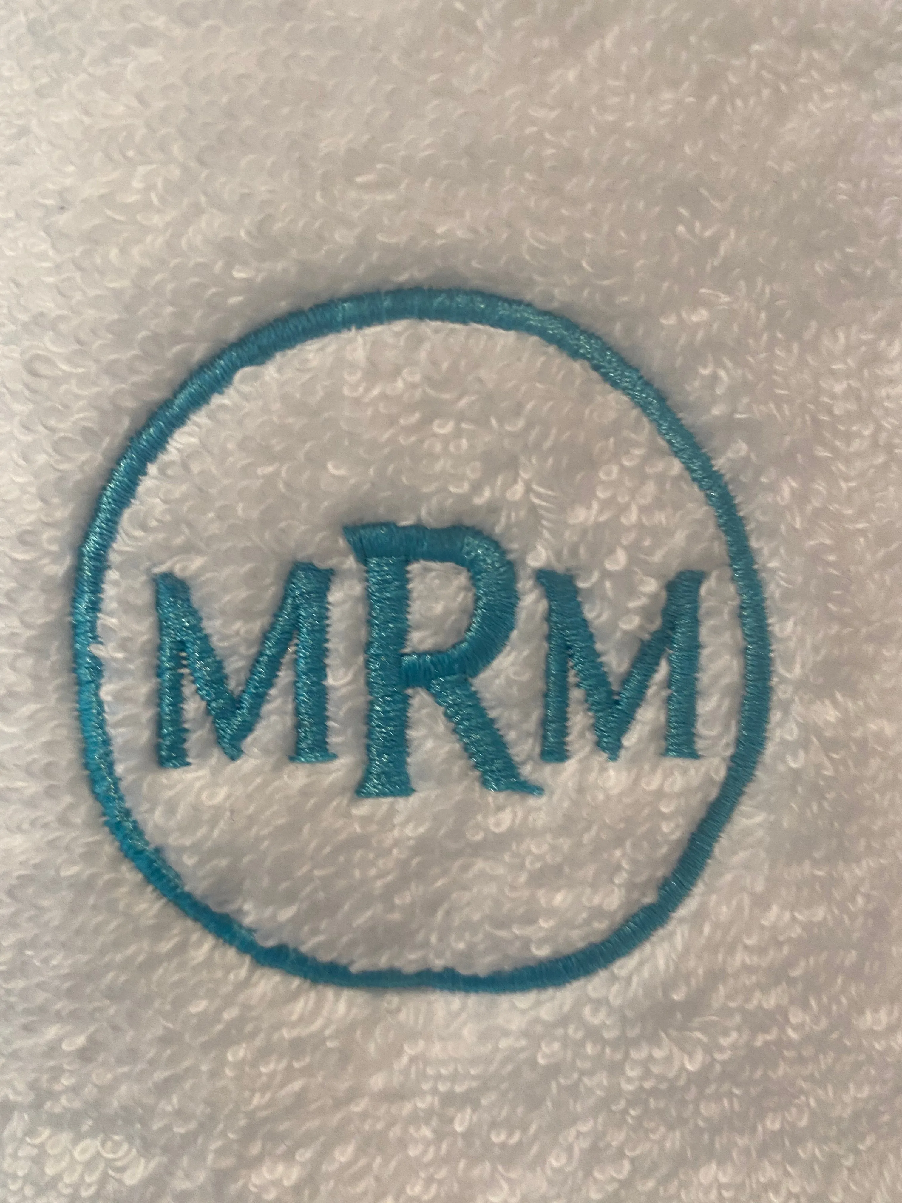 Monogrammed or personalized hand and bath towels