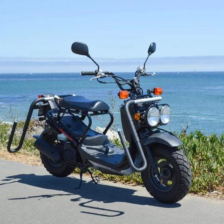 Moved By Bikes Moped Surfboard Racks