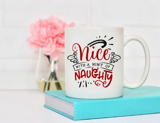 Naughty or Nice Christmas Coffee Mug