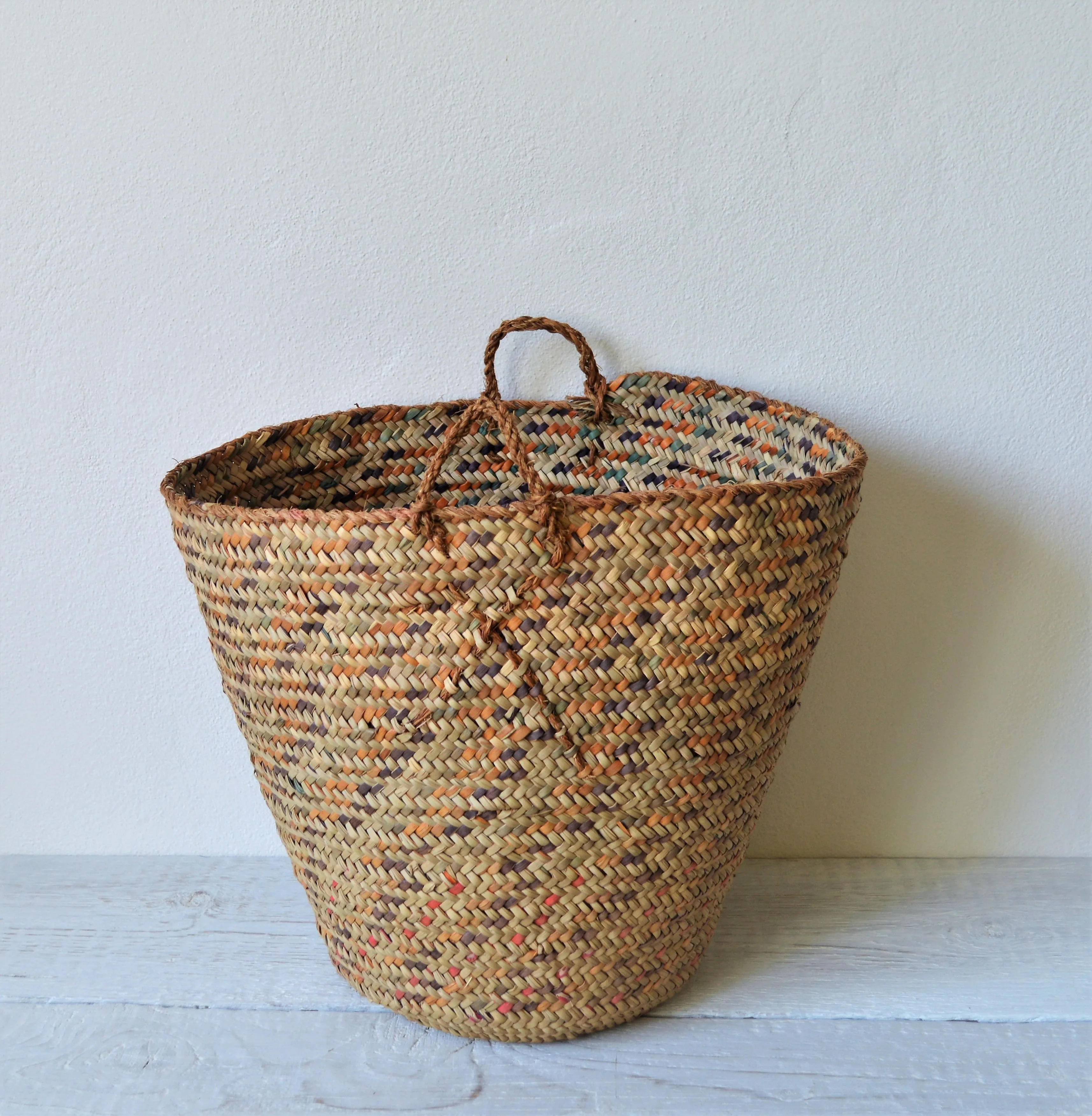 Nomad Boho woven basket