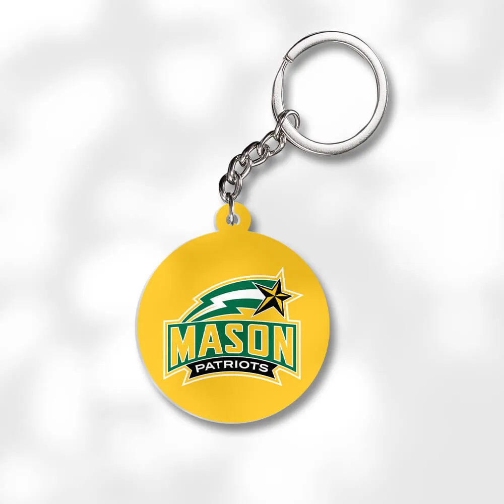 Pack 3 George Mason University Keychains