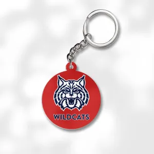 Pack 3 University of Arizona Keychains