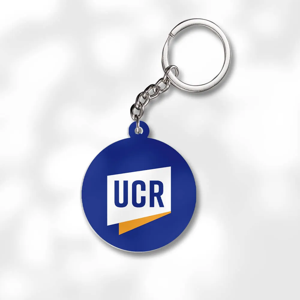 Pack 3 University of California Riverside Keychains