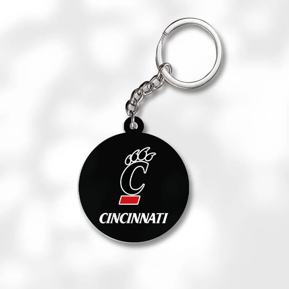 Pack 3 University of Cincinnati Keychains