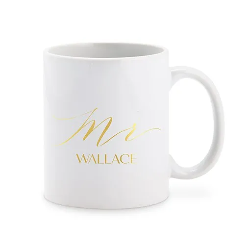 PERSONALIZED COFFEE MUG - MR