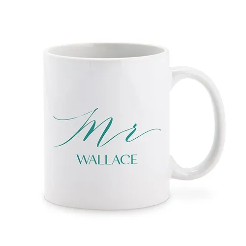 PERSONALIZED COFFEE MUG - MR