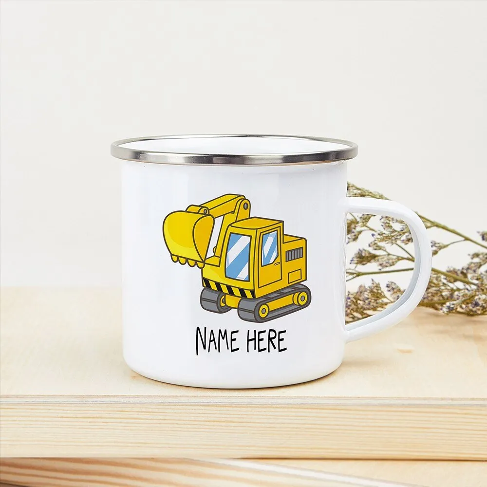 Personalized Kids Enamel Mug