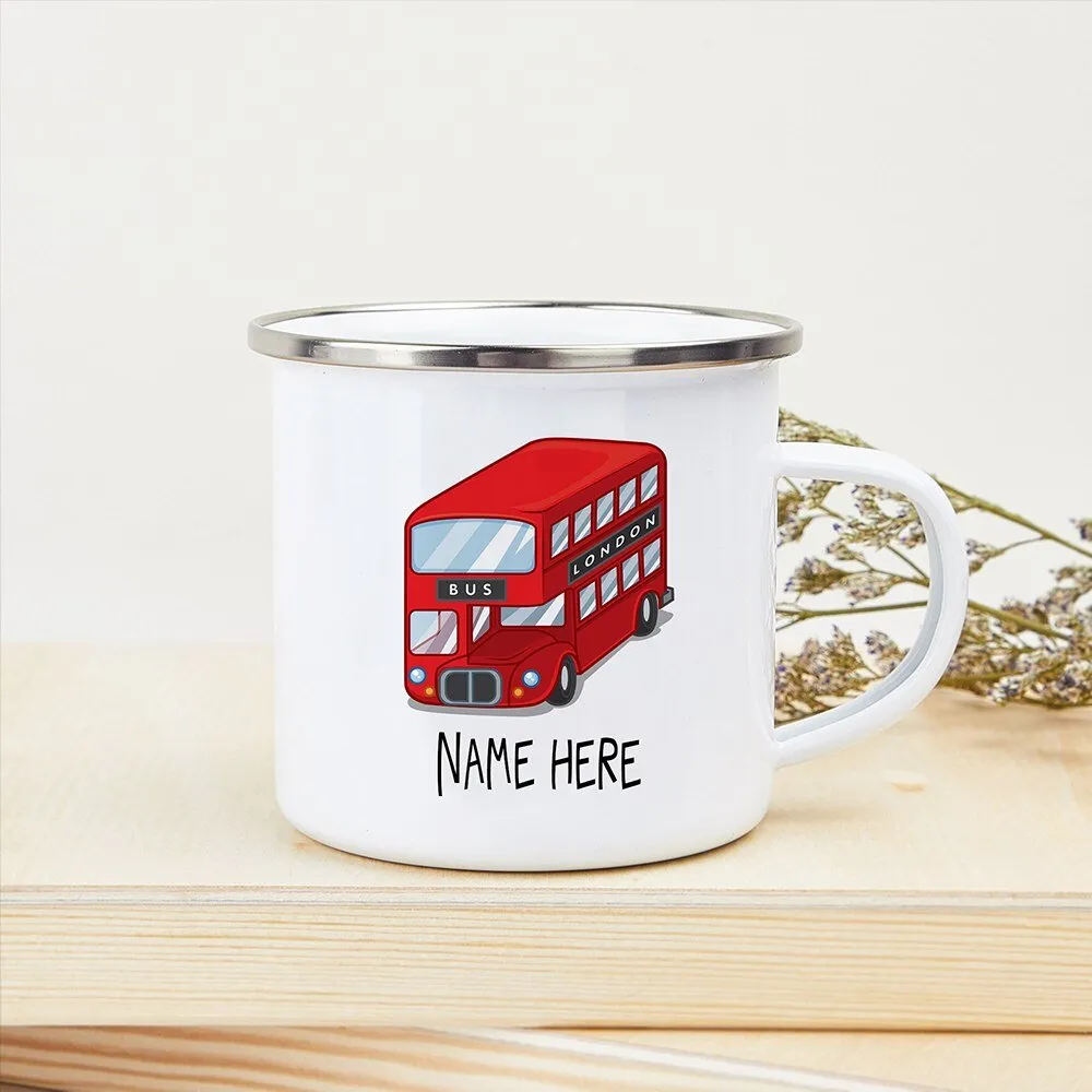 Personalized Kids Enamel Mug