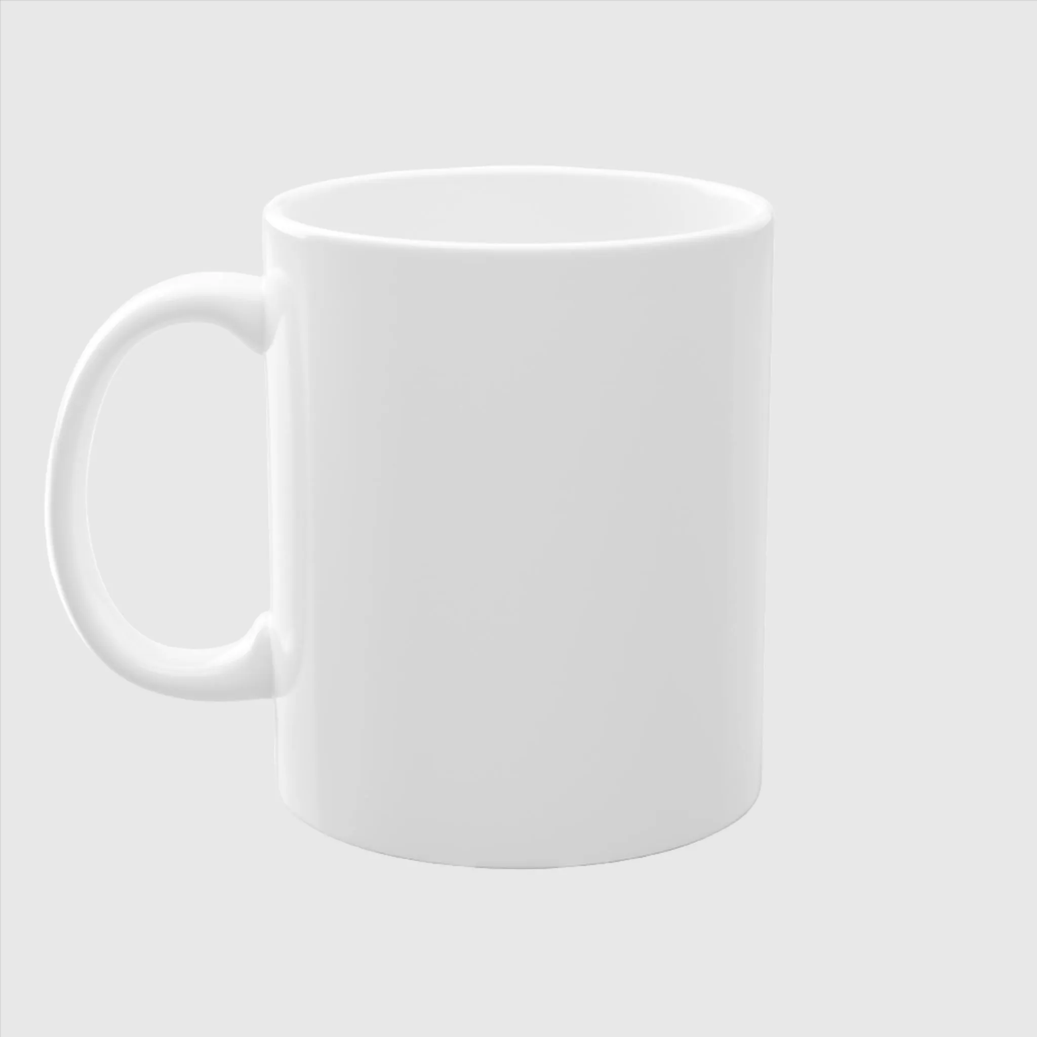 Personalized Letter Simple Standard Mug, 11oz