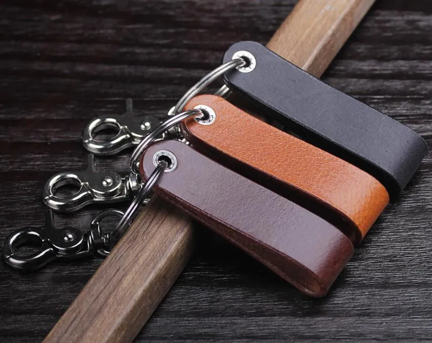 Personalized Special Leather Keychain Gift for Him