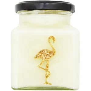 Piña Colada Classic Flamingo Candle