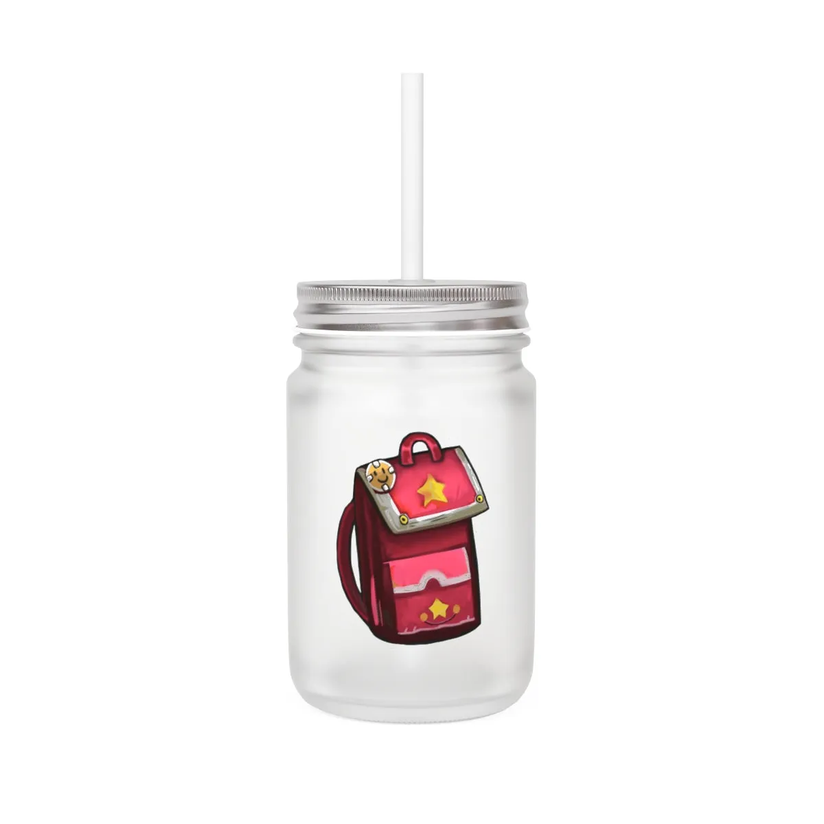 Pink Bag Mason Jar