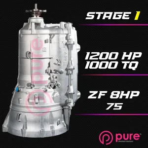 Pure Drivetrain Solutions ZF8HP75 Stage 1 Transmission Rebuild for the G30 / F90 M550i, M5