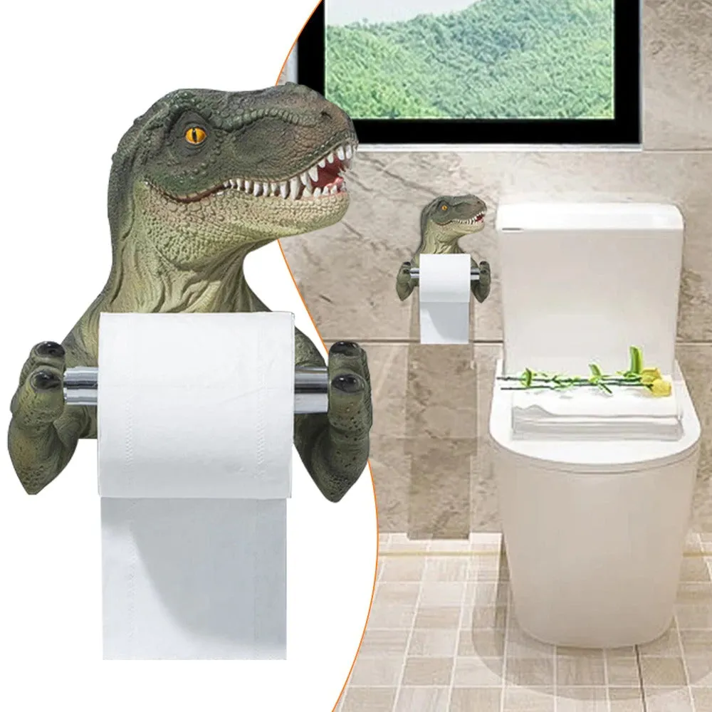 "ToiletPaperSaurs" Bathroom racks