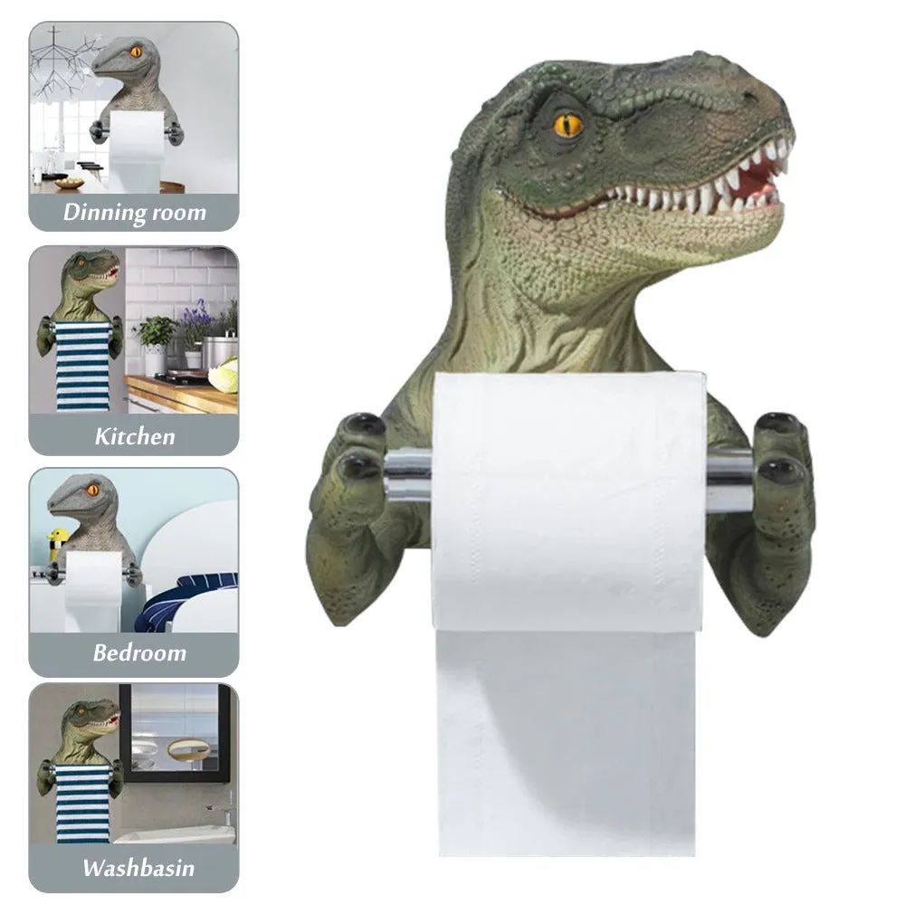 "ToiletPaperSaurs" Bathroom racks