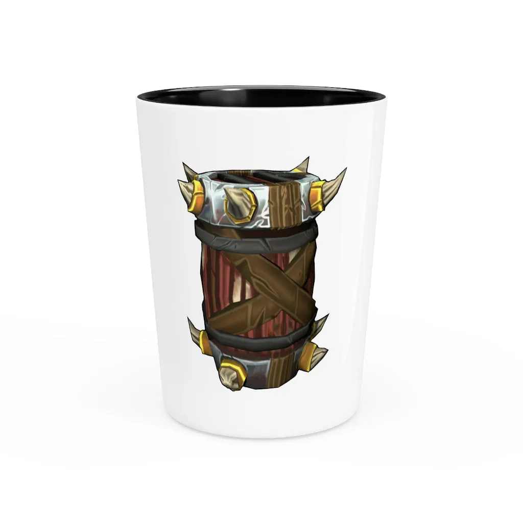 Raptor Barrel Shot Glass