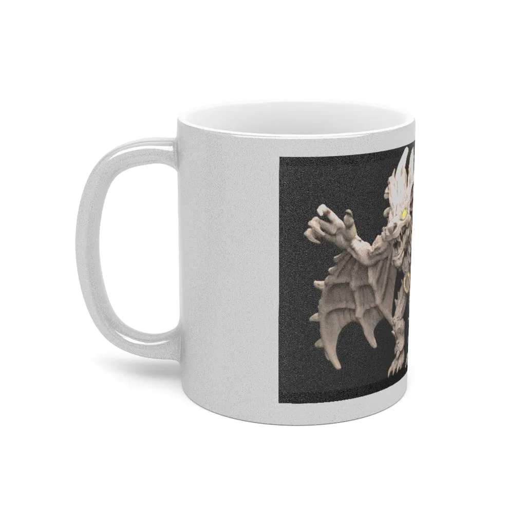 Rock Creature Metallic Mug (Silver / Gold)