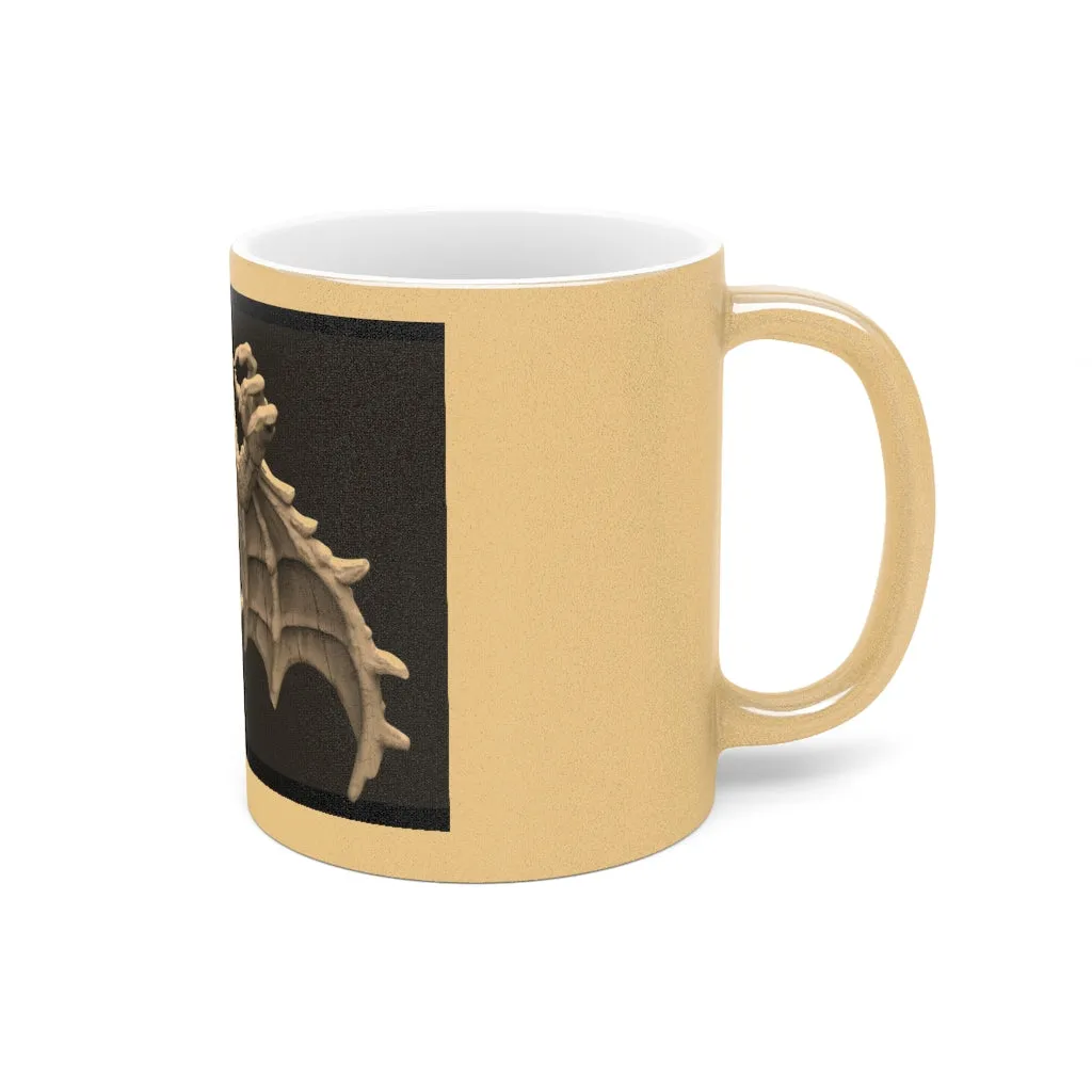 Rock Creature Metallic Mug (Silver / Gold)