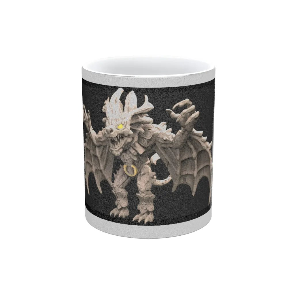 Rock Creature Metallic Mug (Silver / Gold)