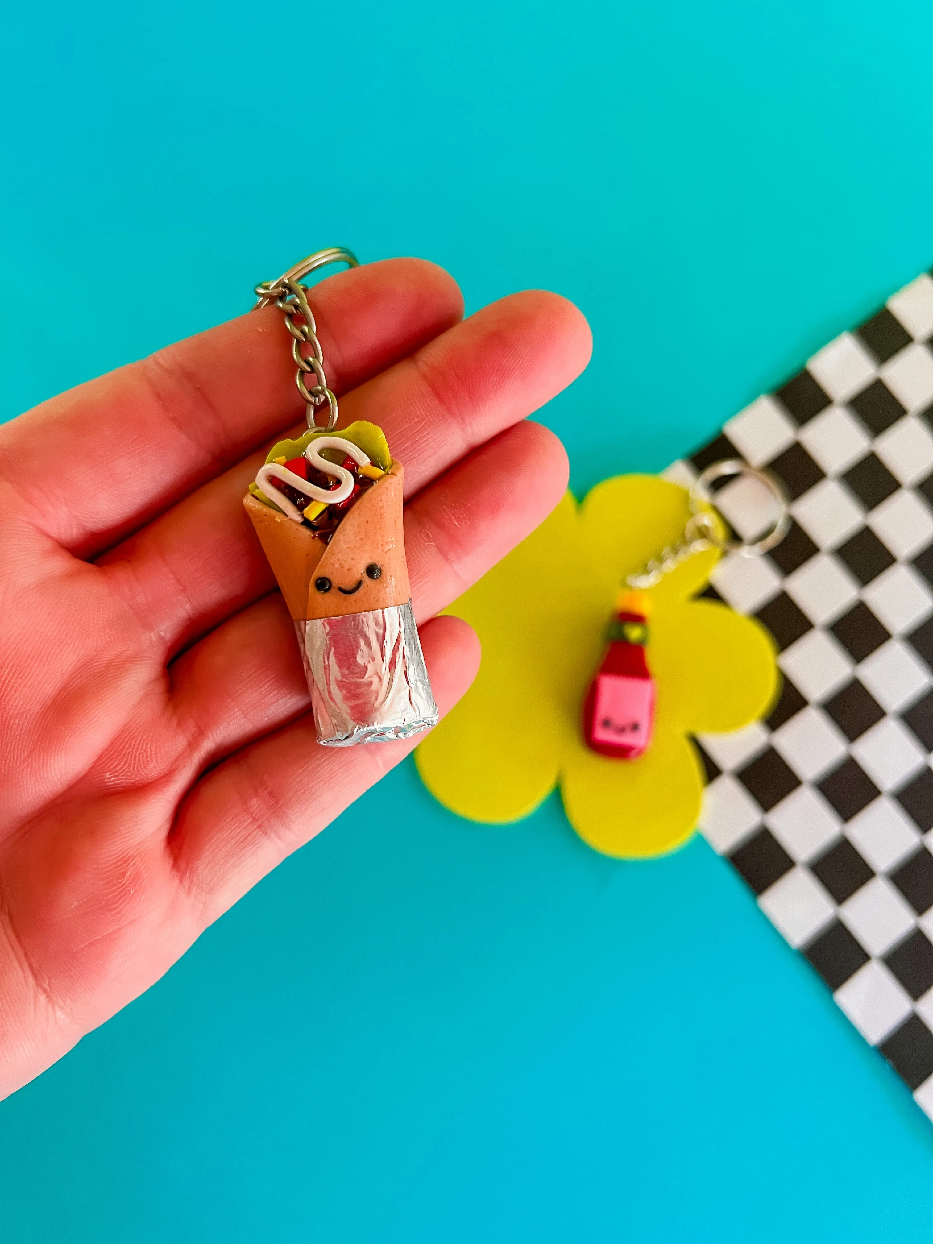 Spicy Burrito Besties | BFF Keychains