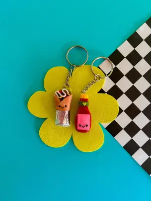 Spicy Burrito Besties | BFF Keychains