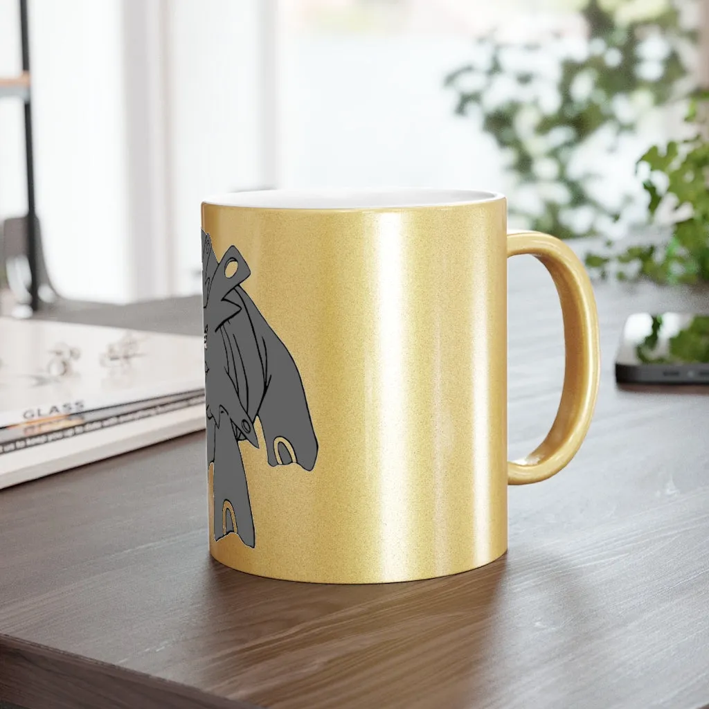 Titanica Metallic Mug (Silver / Gold)