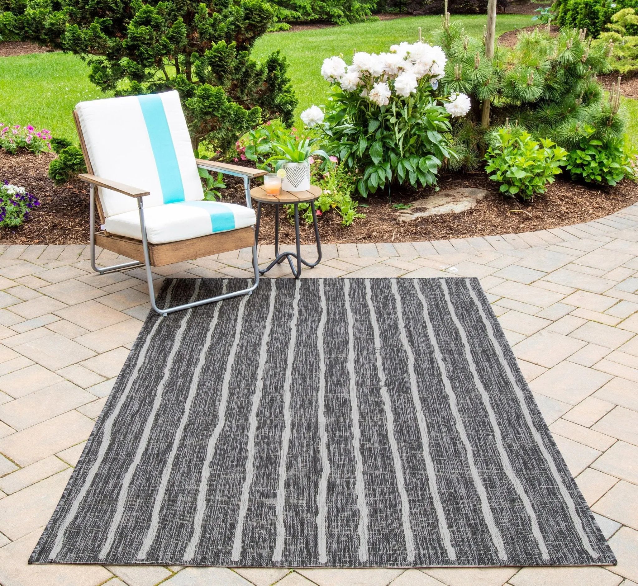 Villa By Novogratz VI-03 Sicily Charcoal Rugs