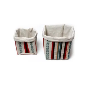 Wool Storage Baskets in Canyon