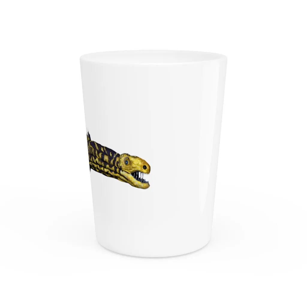 Yellow Eel Shot Glass