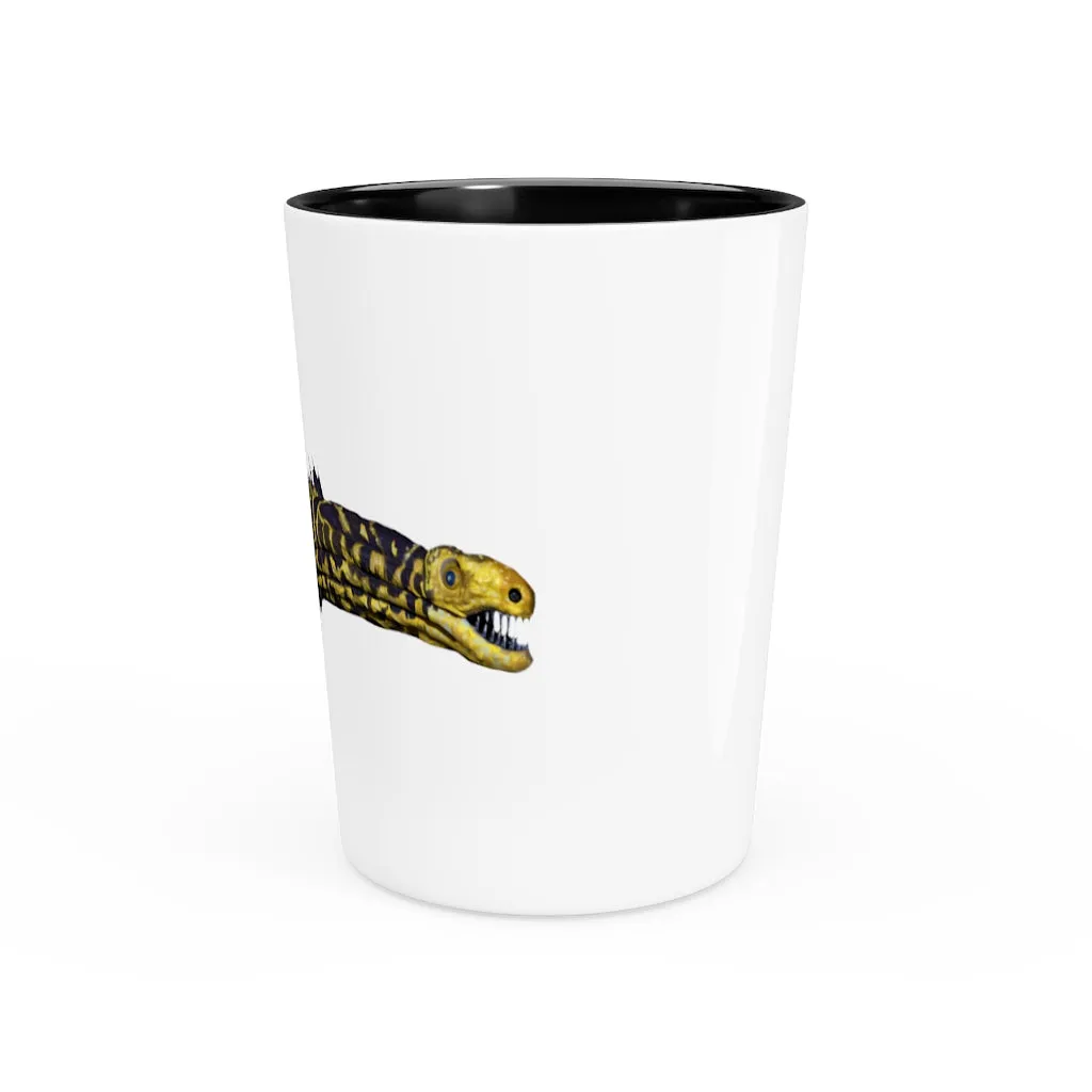 Yellow Eel Shot Glass