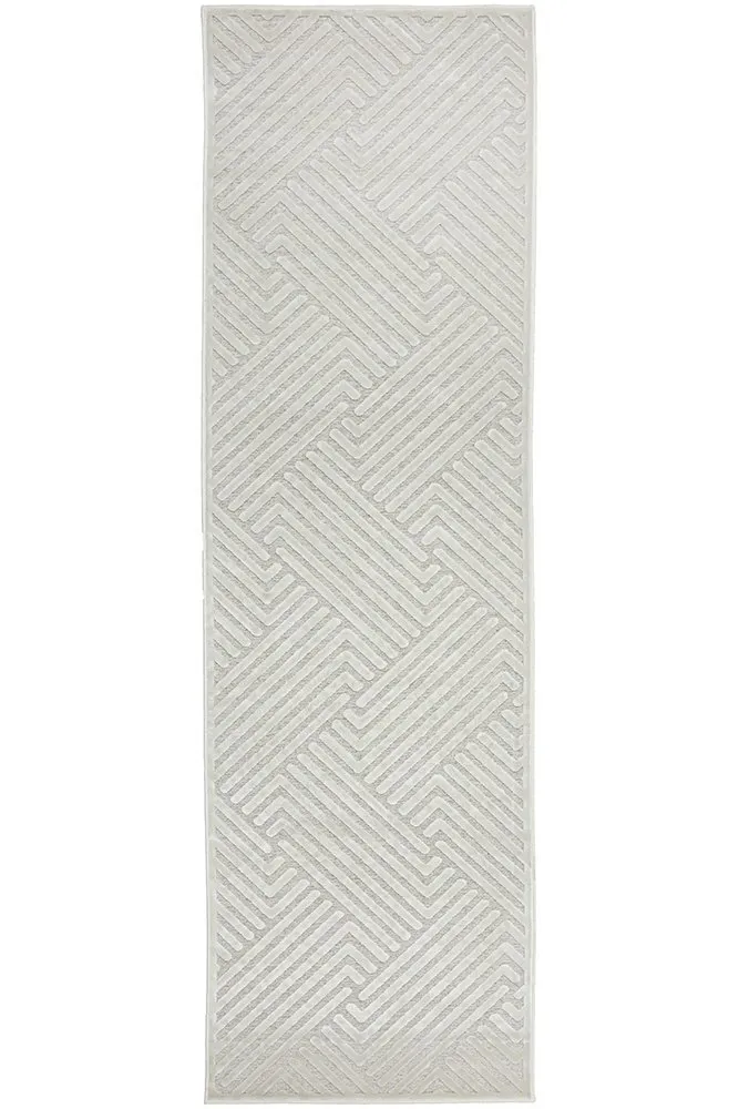 York Cindy Natural White Runner